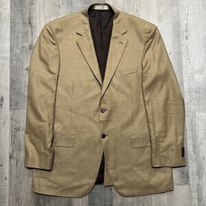 John W Nordstrom x Loro Piana Mens Pure Cashmere 44L-T Sport Coat Blazer Jacket